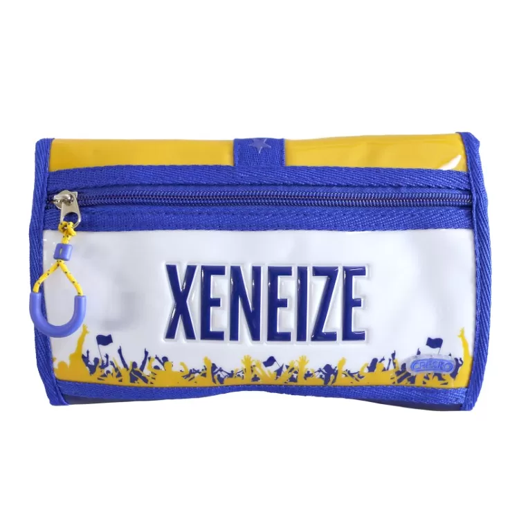 Cartuchera Escolar Cresko 2026 Boca Juniors Desplegable Art.BO455